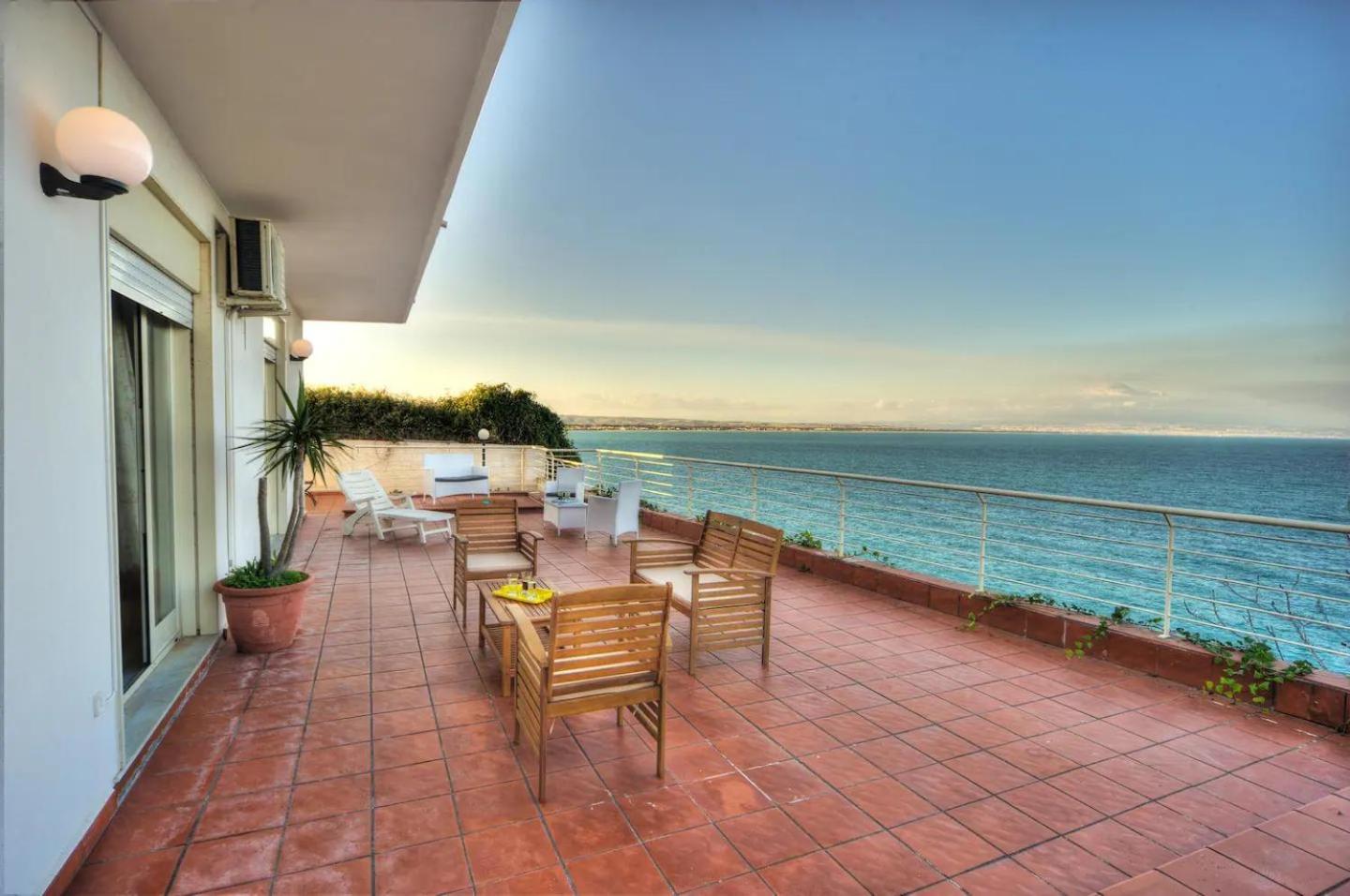 Terrazza Sul Mare Βίλα Agnone Bagni Εξωτερικό φωτογραφία